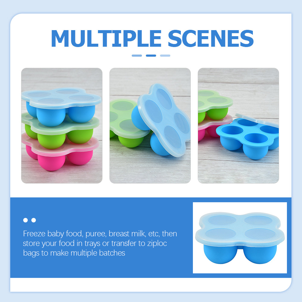 Baby Food Vegetables - Contenitore in silicone per conservare gli