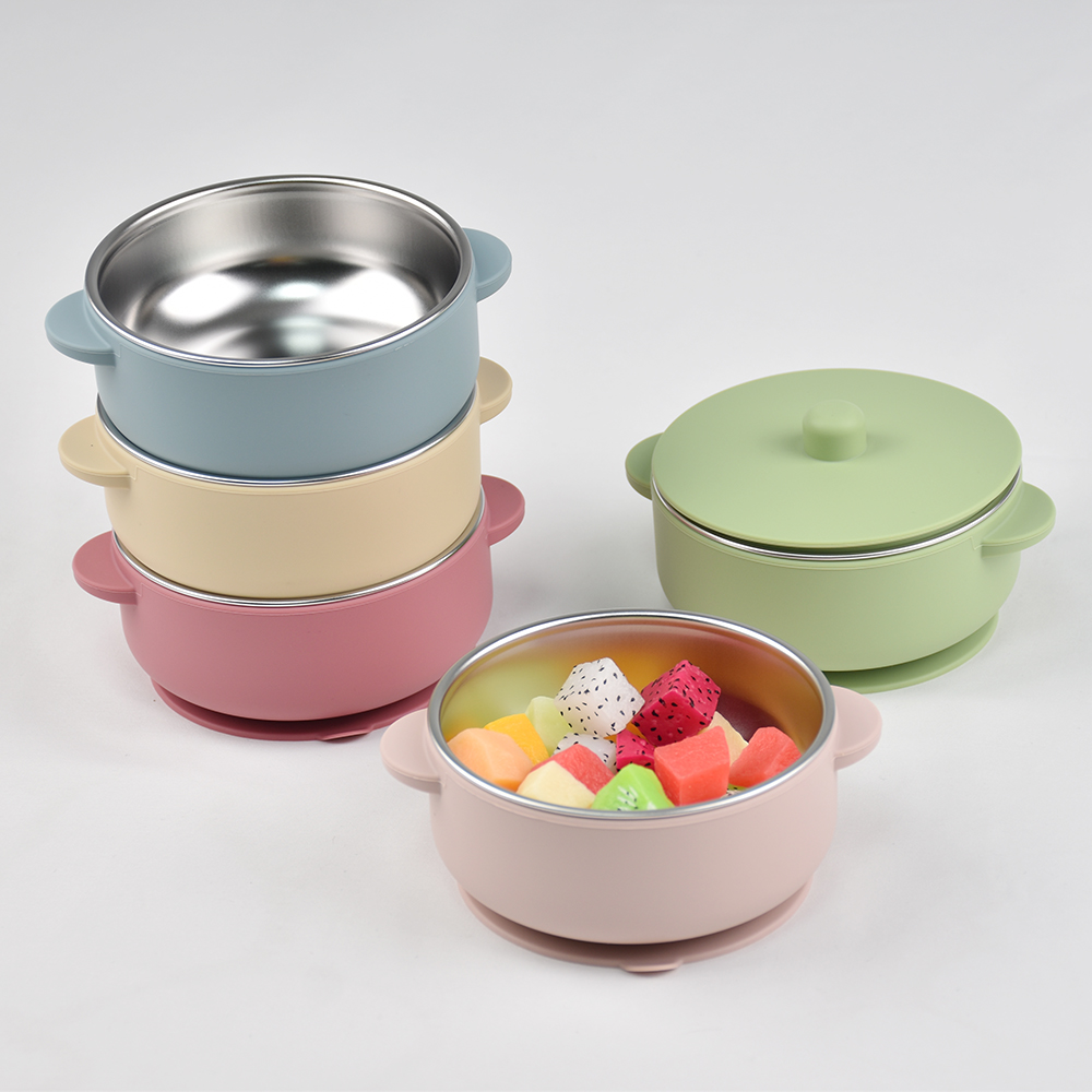 Baby Food Jars With Lids - Ciotola da addestramento per bambini da